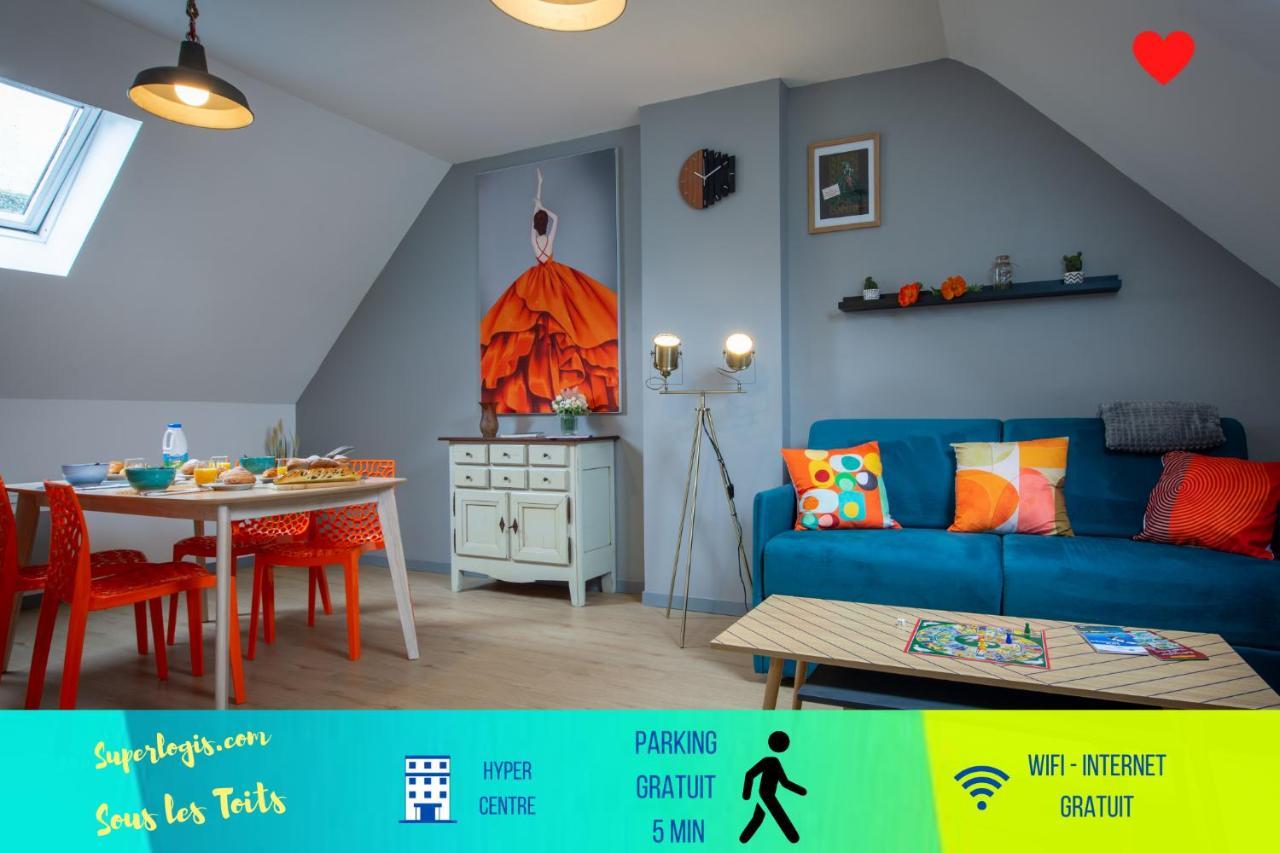 Superlogis - Sous Les Toits - T2- 3Etoiles - Blois-Hypercentre 1 Chambre 4 Personnes Exterior foto